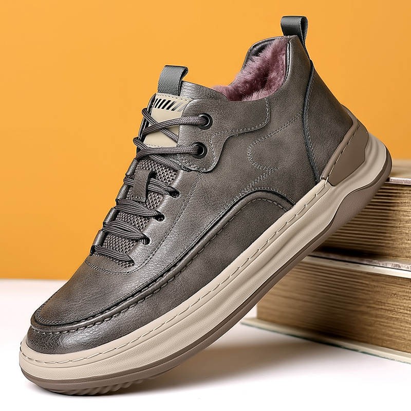 Leatherwork Clamp - Men's shoes 2026 new winter work