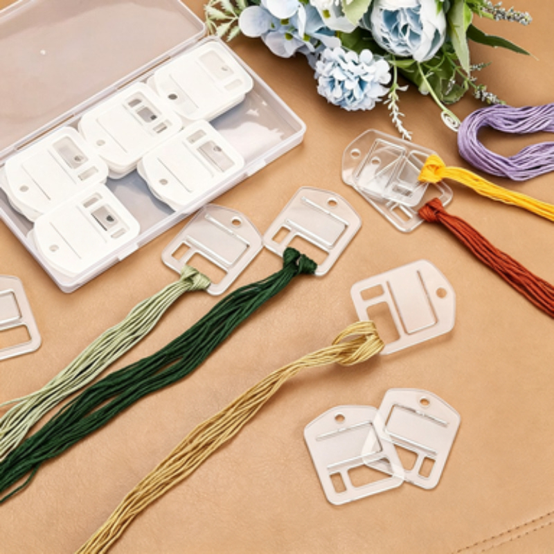 Waxed Thread Linen - 30pcs Embroidery Floss Drop Clear Embroidery