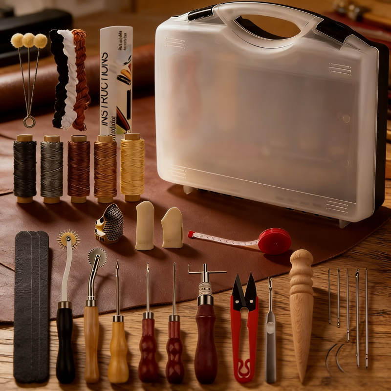 Leatherwork Repairs - Leather Craft Tool Kit Leather Hand