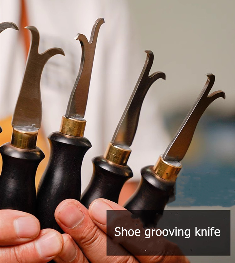 Leatherwork Clamp - Stainless Steel Cobbler Knife - Shoe