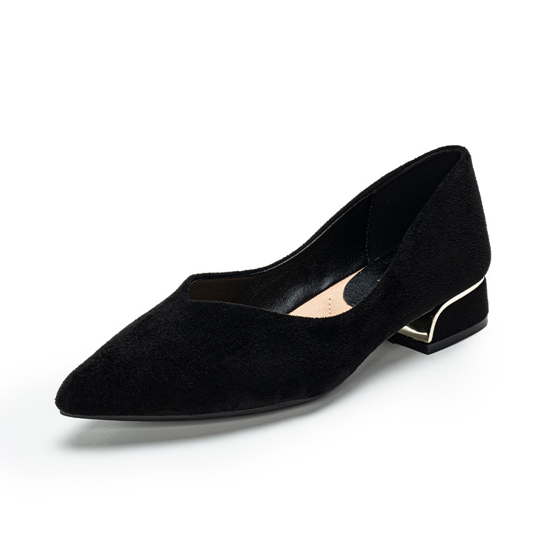 Women's Pointed Toe Simple Chu – Leather Works recenzja i cena