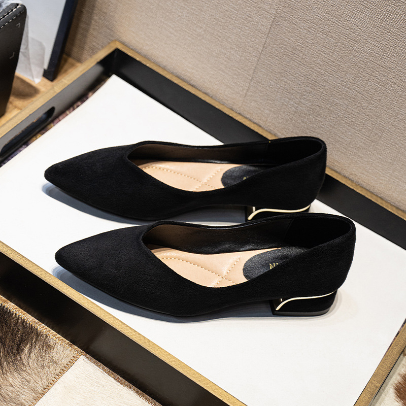Women's Pointed Toe Simple Chu – Leather Works recenzja i cena