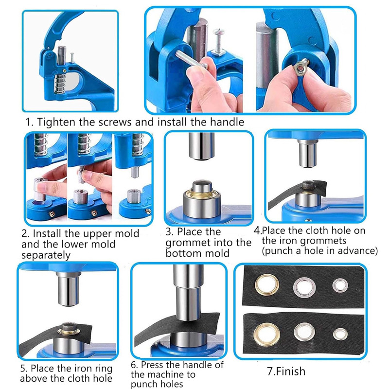 Manual Hand Press Button Punch – Leatherwork Hand Press recenzja i cena