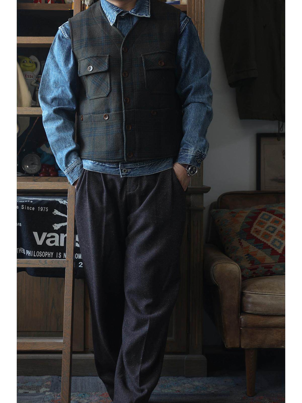 Secondorder FW24 6 Pockets Wor – Leather Work Vest For Men recenzja i cena
