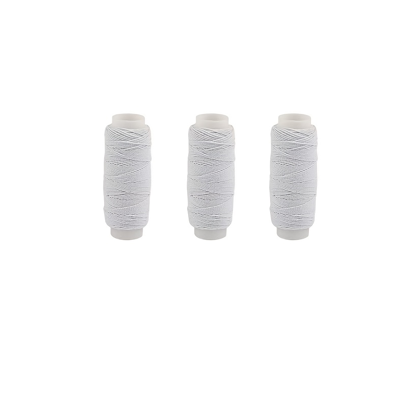 20m Black White  Elastic Threa – Waxed Thread Linen recenzja i cena
