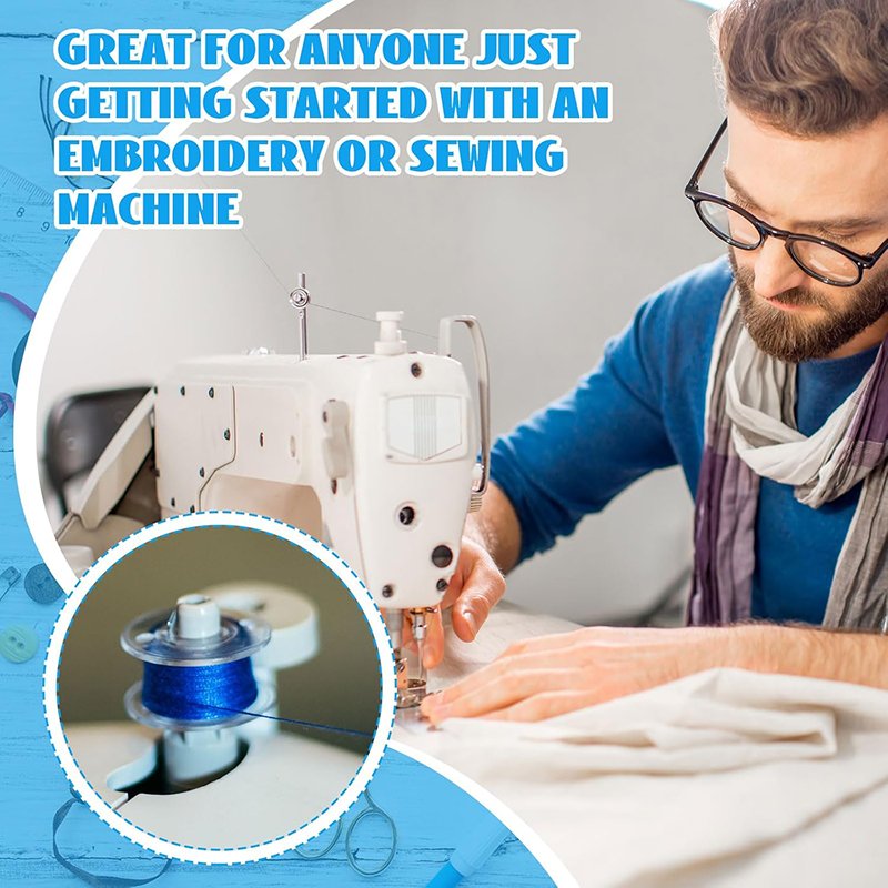 25pcs Home Sewing Machine Bott – Waxed Thread Linen recenzja i cena