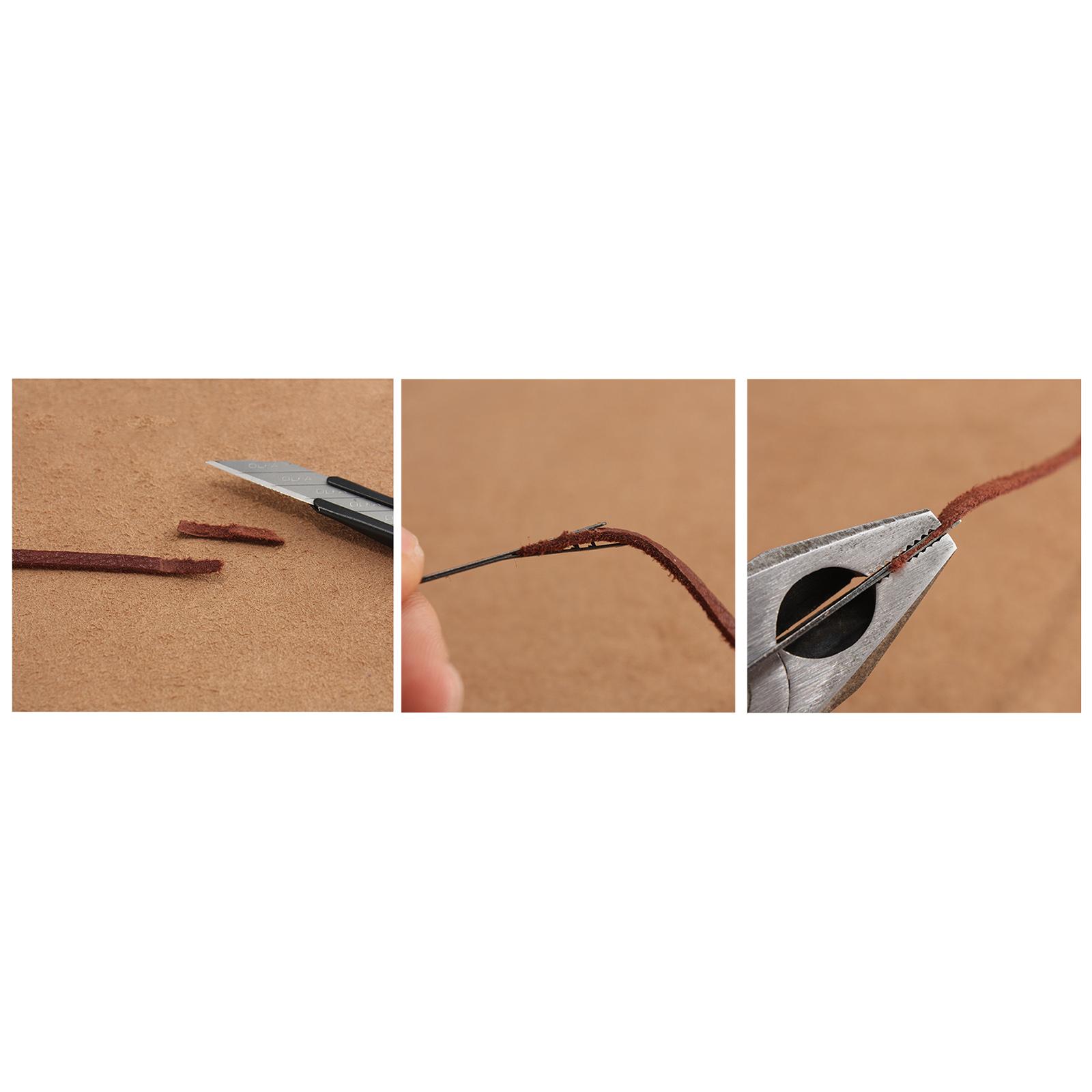 Durable Metal Leather Needle K – Leatherwork Hand Sewing Needles recenzja i cena