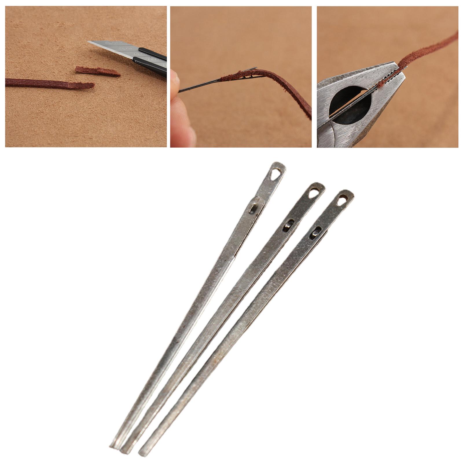 Durable Metal Leather Needle K – Leatherwork Hand Sewing Needles recenzja i cena