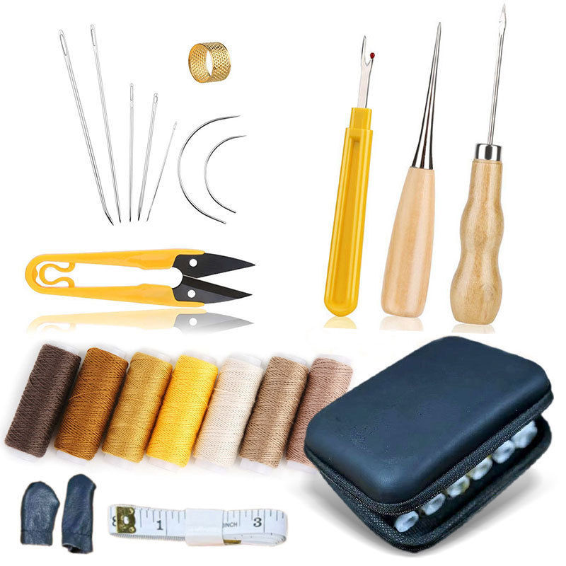 Waxed Thread Craft Tools Hand  – Leatherwork Hand Sewing Needles recenzja i cena