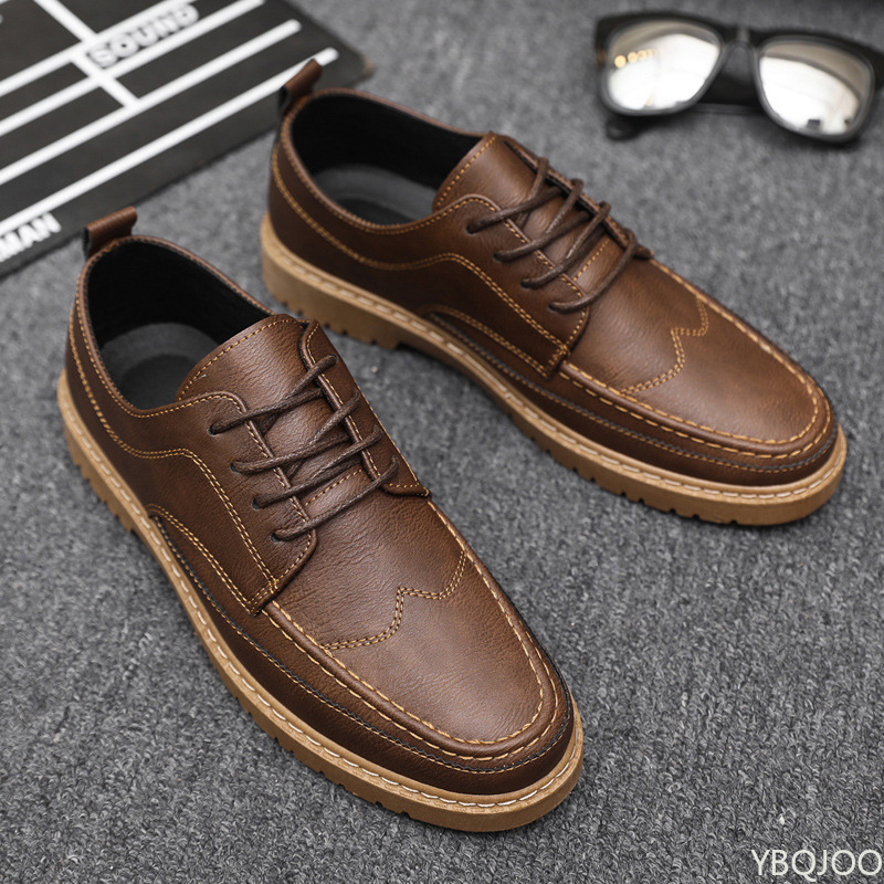 Men's Casual Leather Shoes Tre – Leatherwork Clamp recenzja i cena