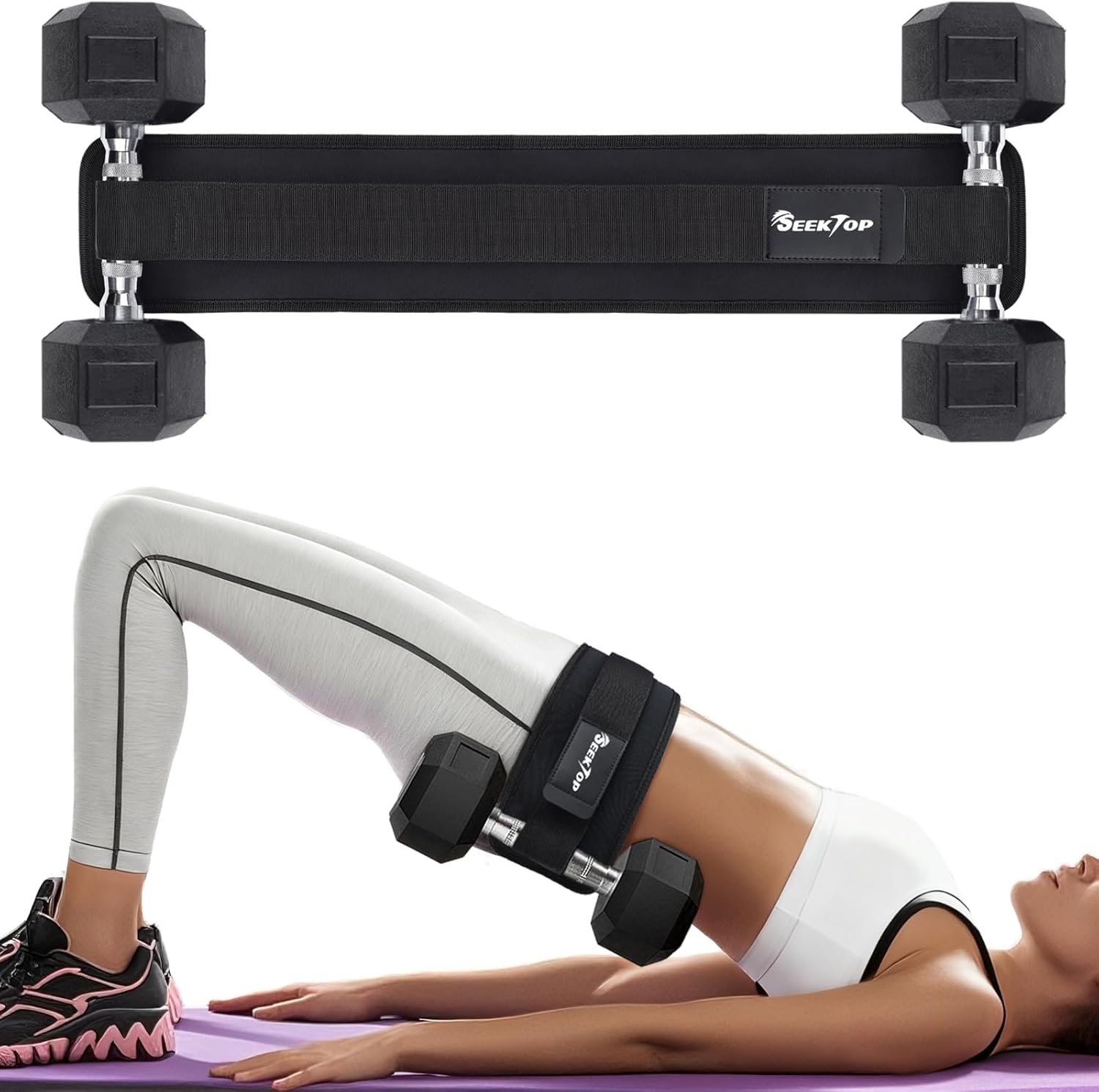 Adjustable Hip Thrust Belt for – Leather Workout Belt recenzja i cena