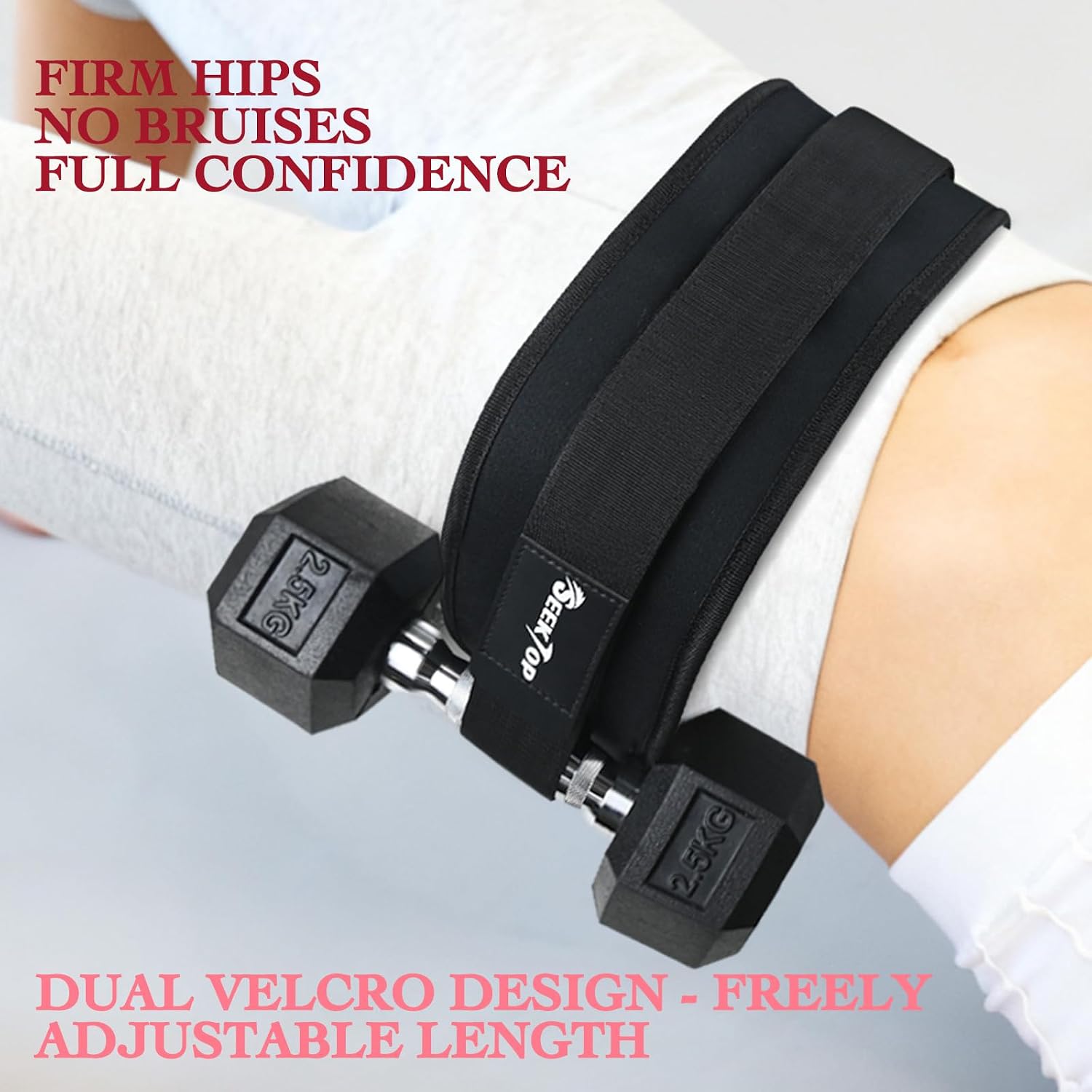 Adjustable Hip Thrust Belt for – Leather Workout Belt recenzja i cena