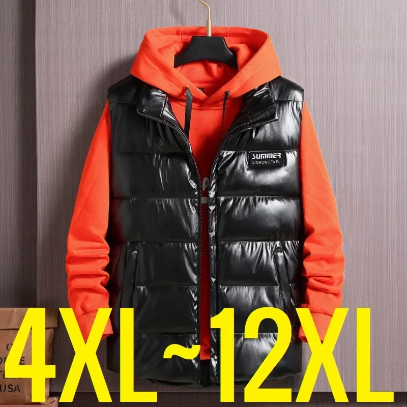 Plus Size Sleeveless Jackets M – Leather Work Vest For Men recenzja i cena