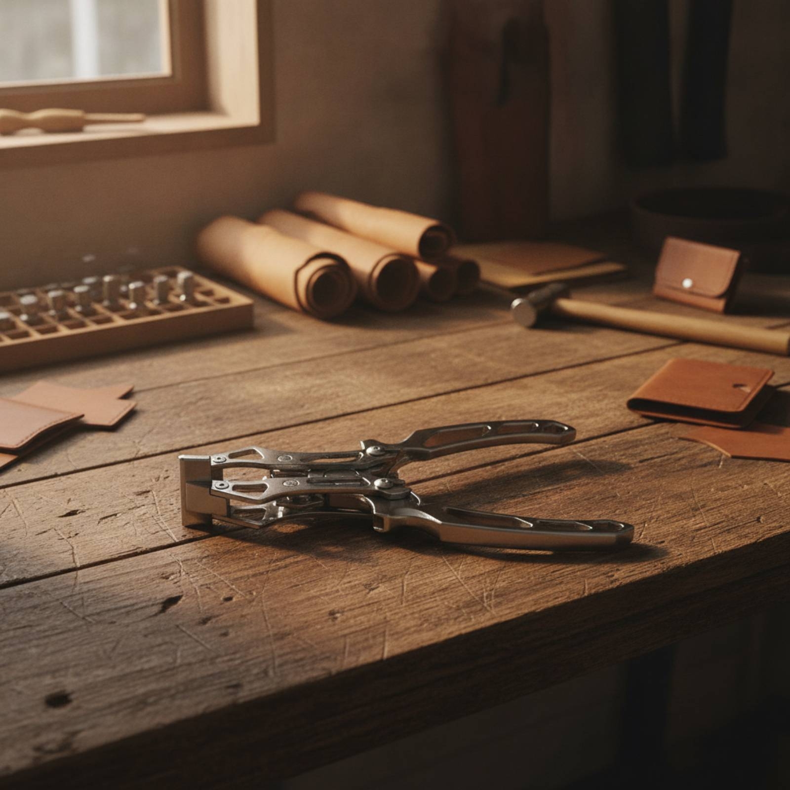 Leatherworking Clamp Plier Str – Leatherwork Press recenzja i cena