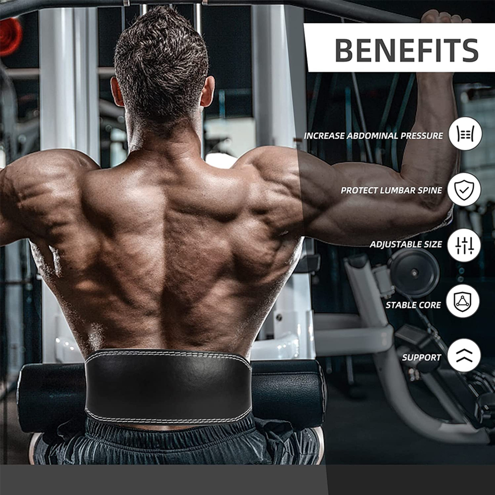 Weight Lifting Belt for Men Wo – Leather Workout Belt recenzja i cena