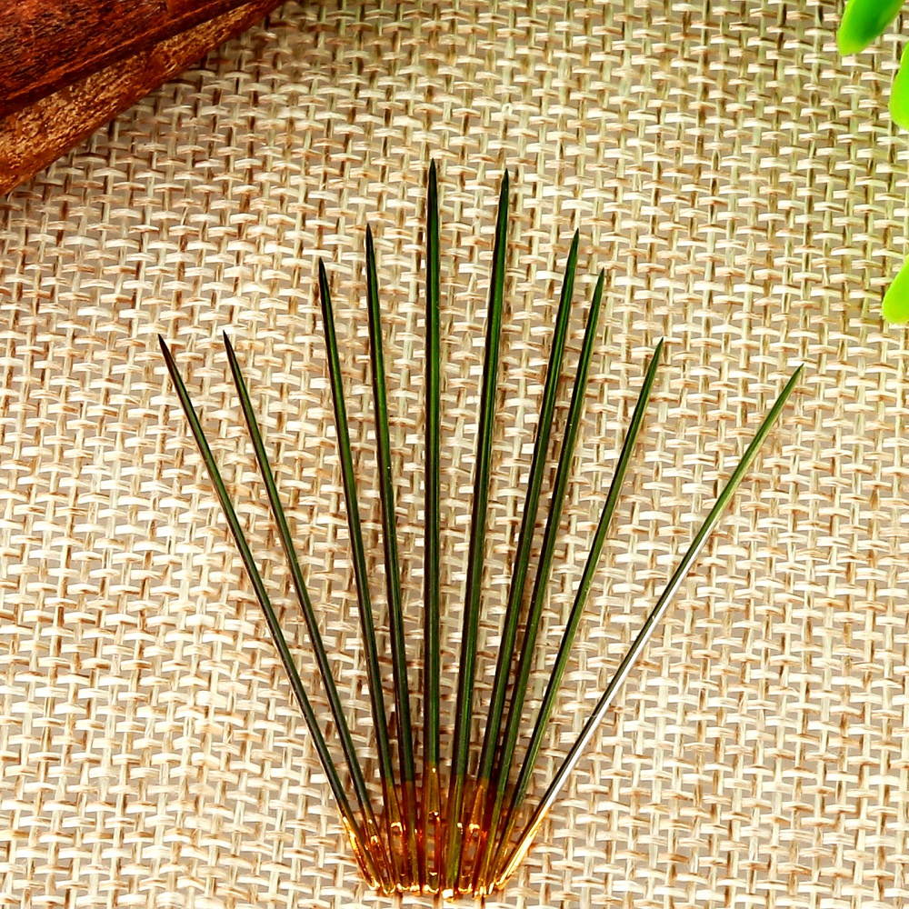 10Pcs Assorted Sizes Leathercr – Leatherwork Hand Sewing Needles recenzja i cena