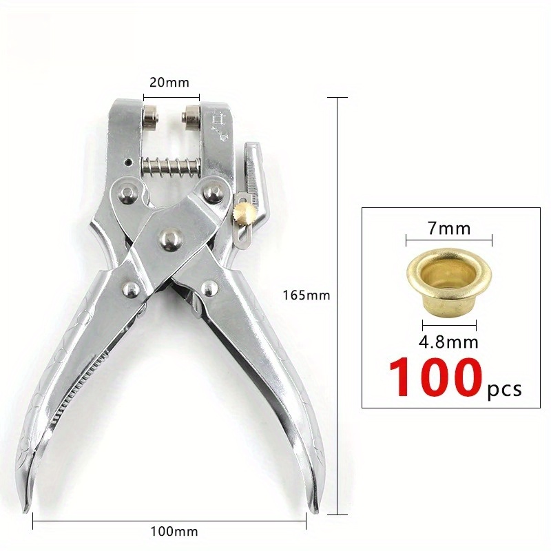 101Pcs Dual-Purpose Tool Gromm – Leatherwork Hand Press recenzja i cena