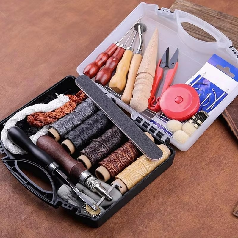 Leather Craft Tool Kit Leather – Leatherwork Repairs recenzja i cena