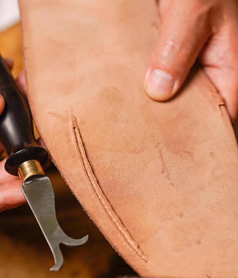 Stainless Steel Cobbler Knife  – Leatherwork Clamp recenzja i cena