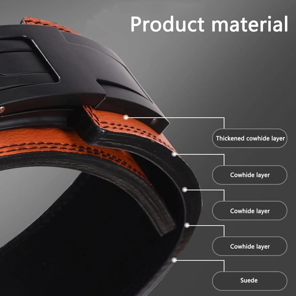 Genuine Leather Weightlifting  – Leather Workout Belt recenzja i cena
