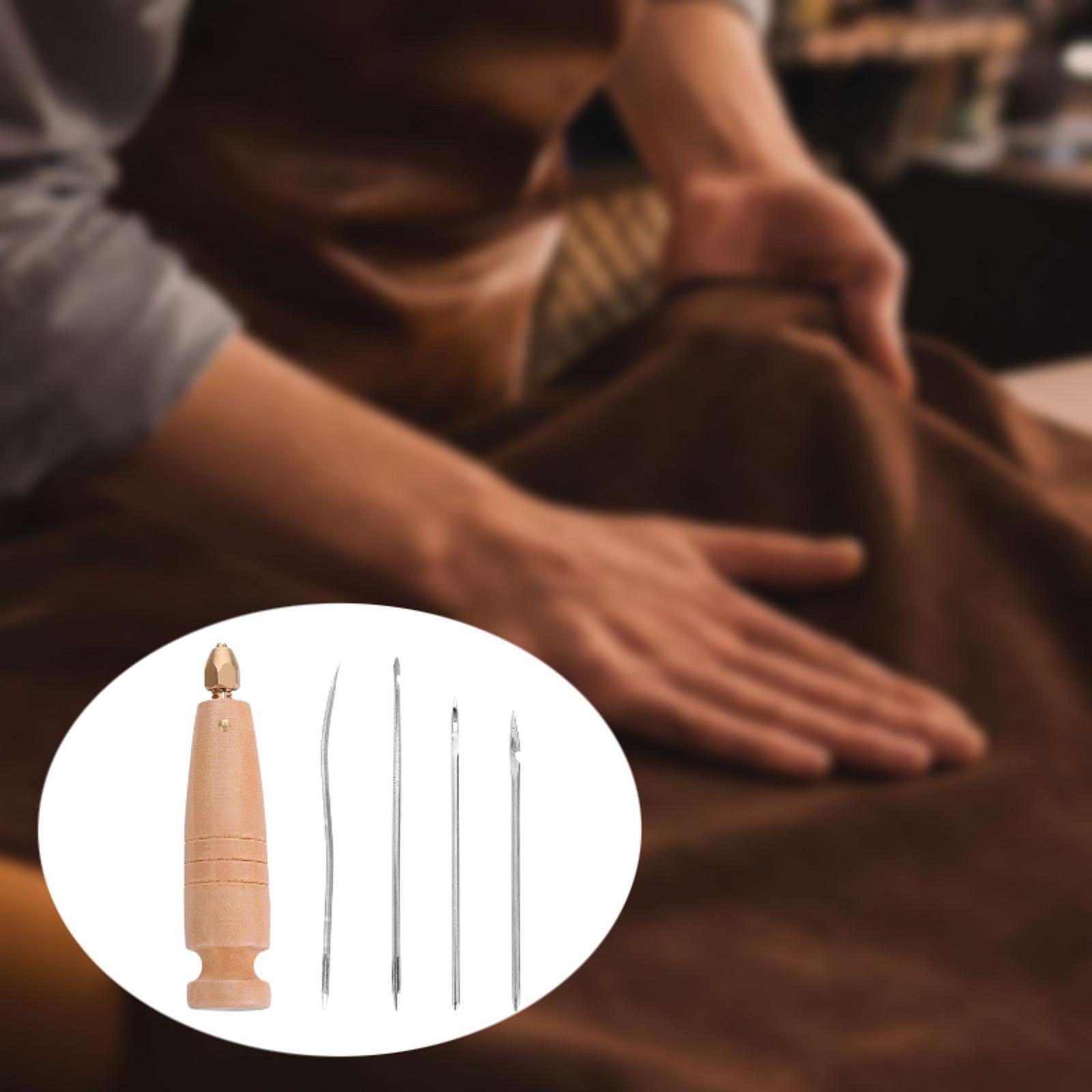Canvas Leather Sewing Awl Hand – Leatherwork Hand Sewing Needles recenzja i cena