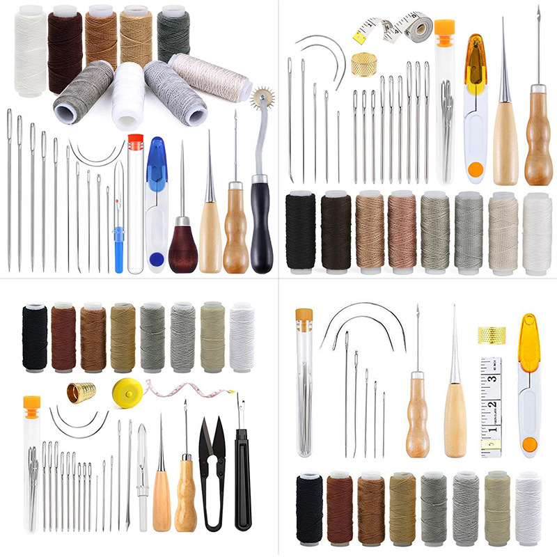 Leather Sewing Kit Leather Cra – Leatherwork Hand Sewing Needles recenzja i cena