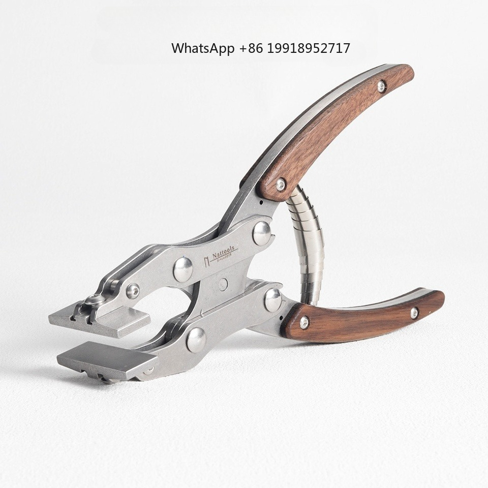 Leather Flat Pliers Stainless  – Leatherwork Hand Press recenzja i cena