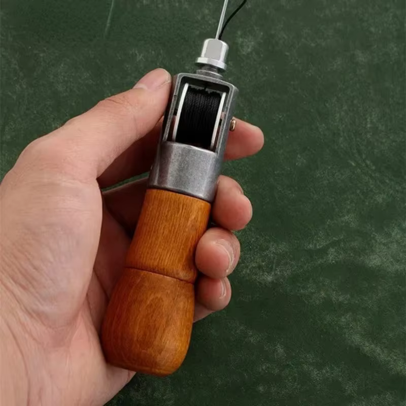 1 Set Leather Sewing Stitching – Waxed Thread Linen recenzja i cena
