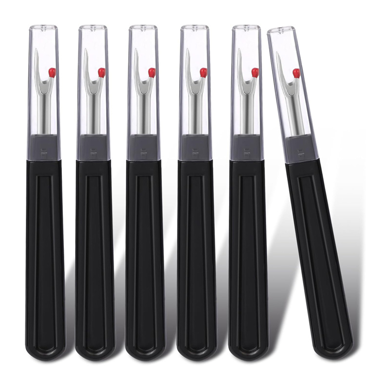 6Pcs Seam Ripper Set Black Sti – Waxed Thread Linen recenzja i cena