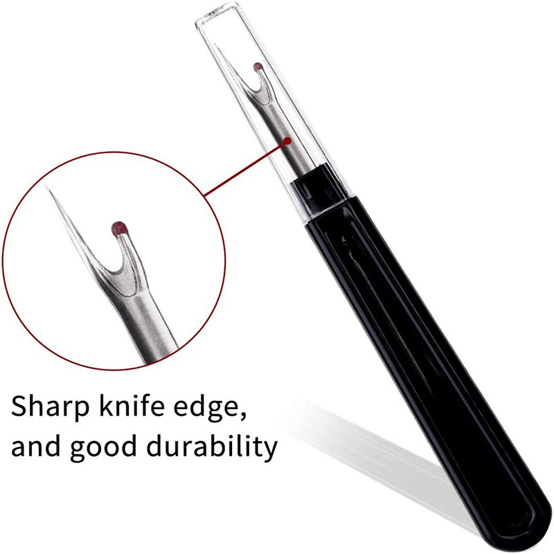 6Pcs Seam Ripper Set Black Sti – Waxed Thread Linen recenzja i cena