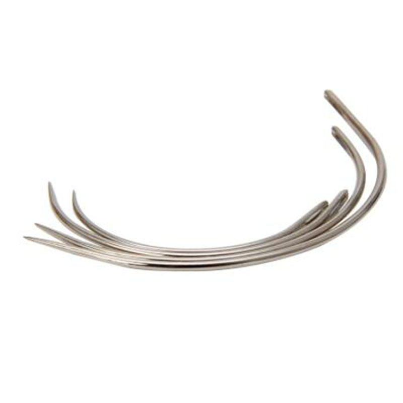 4Pcs Large Eye Curved Needles  – Leatherwork Hand Sewing Needles recenzja i cena