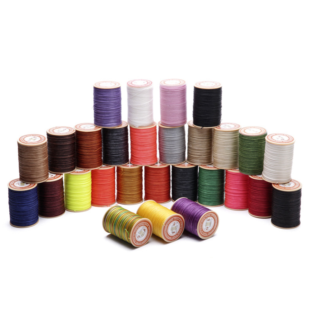 1PC 0.45mm Round Waxed Thread  – Waxed Thread Linen recenzja i cena